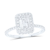 1 5/8CTW-DIA ANA M 1CT-CEME SINGLE HALO ENGAGEMENT RING